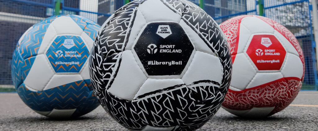 Borrow a football from your local library